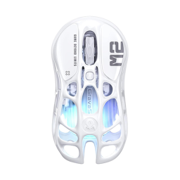 უკაბელო ტენვადი Bluetooth მაუსი - GravaStar Mercury M2 Opaline White Rechargeable WL BT