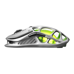 უკაბელო ტენვადი მაუსი - GravaStar Mercury M1 Pro Grey Rechargeable WL