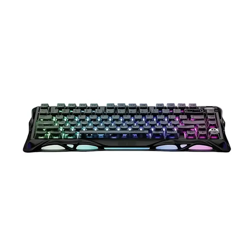 მექანიკური კლავიატურა - GravaStar Mercury V75 Magnetic Jade Pro Stealth Black
