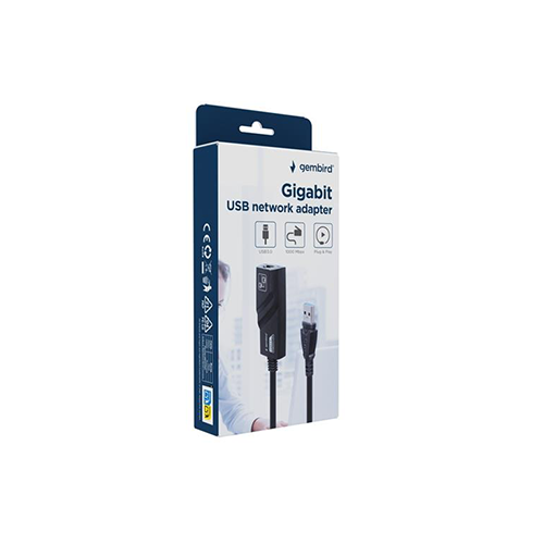 USB ქსელის ბარათი - Lan Card Gembird 3.0