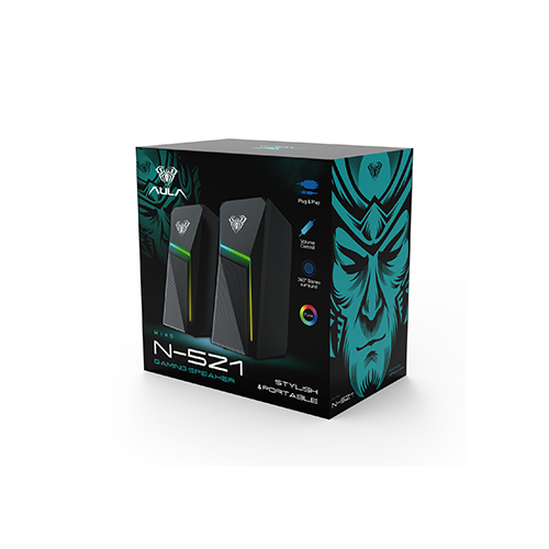 დინამიკი - Aula N-521 RGB Black