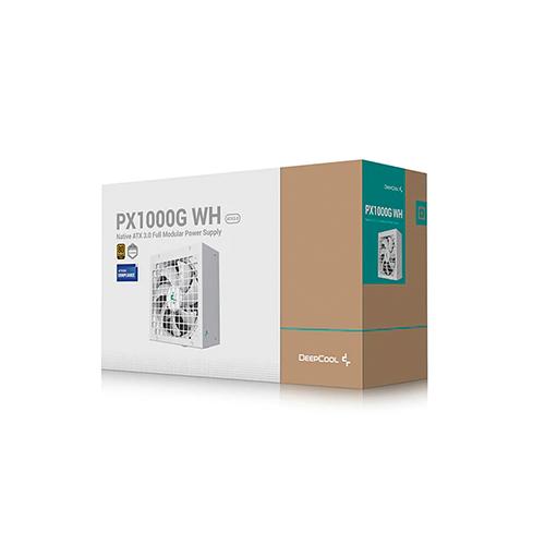 კვების ბლოკი - Deep Cool PQ1000G WH 1000 Watt 80 Plus Gold Full Modular White