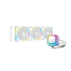 Cpu Water Cooling - Deep Cool LE360 Pro WH 360 mm ARGB White