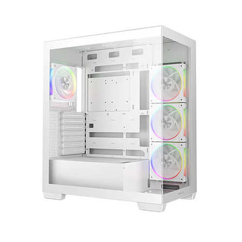 ქეისი - Deep Cool CG580 4F V2 WH White - 4x120 Fan ARGB
