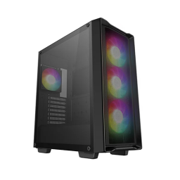 ქეისი - Deep Cool CC560 Mesh V2 Black - 4x120 Fan ARGB