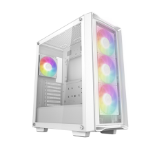 ქეისი - Deep Cool CC560 WH Mesh V2 White - 4x120 Fan ARGB