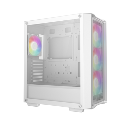 ქეისი - Deep Cool CC560 Mesh V2 WH - 4x120 Fan ARGB