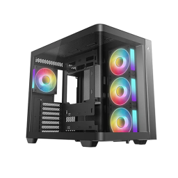 ქეისი - Deep Cool CG530U 4F Black - 4x120 Fan ARGB