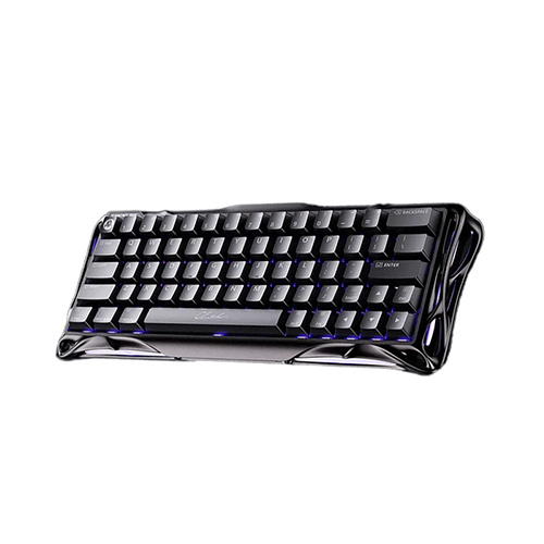 მექანიკური კლავიატურა - GravaStar Mercury V60 Onyx Crystal