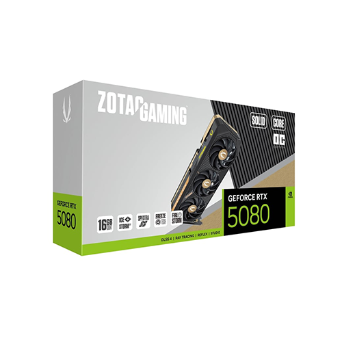 ვიდეობარათი - Zotac RTX 5080 16 GB Solid Core Oc