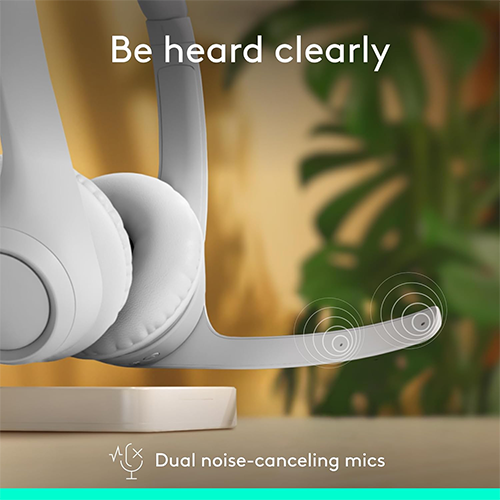 უკაბელო Bluetooth ყურსასმენი - Logitech Zone 300 White WL BT
