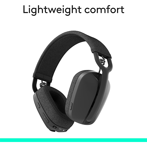 უკაბელო Bluetooth ყურსასმენი - Logitech Zone Vibe 100 Graphite Standalone BT