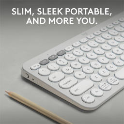 უკაბელო კლავიატურა - Logitech K380 White BT