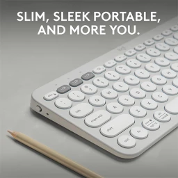 უკაბელო კლავიატურა - Logitech K380 White BT