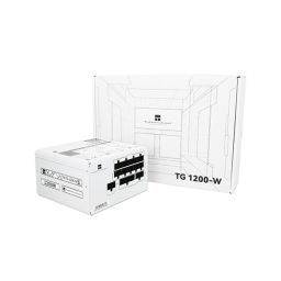 კვების ბლოკი - Thermal Right TG-1200 1200 Watt 80 Plus Gold Full Modular White