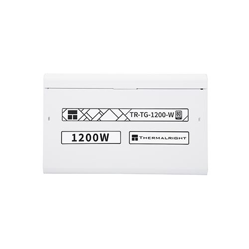კვების ბლოკი - Thermal Right TG-1200 1200 Watt 80 Plus Gold Full Modular White