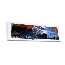 ქეისის მონიტორი - Thermal Right Trofeo Vision 360 ARGB White 9.16 LCD