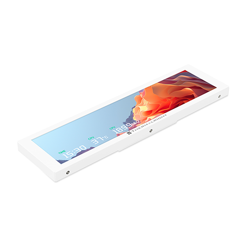 ქეისის მონიტორი - Thermal Right Trofeo Vision 360 ARGB White 9.16 LCD