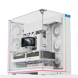 Case - Thermal Right TR-A70 White - 5x120 Fan ARGB