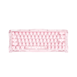 მექანიკური კლავიატურა - GravaStar Mercury V60 Crystal Rose
