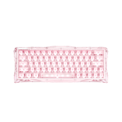 მექანიკური კლავიატურა - GravaStar Mercury V60 Crystal Rose