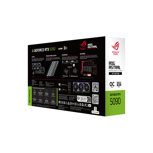 ვიდეობარათი - Asus Rog Astral RTX 5090 32 GB BTF Oc