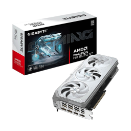 ვიდეობარათი - Gigabyte Radeon RX 9070 XT 16 GB Gaming Oc Ice White