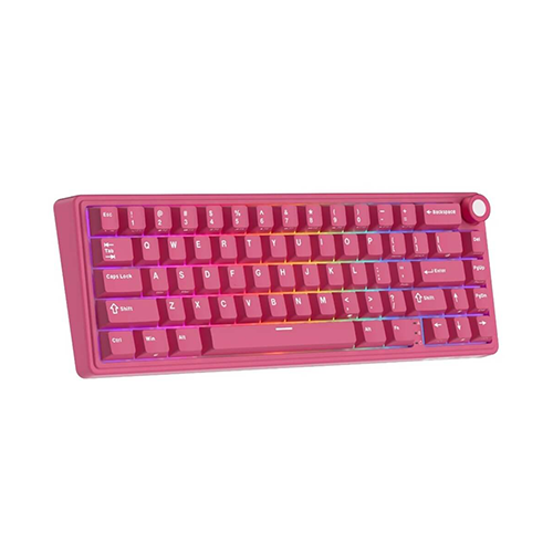 Mechanical Keyboard - Royal Kludge R65-BR-XH Berry Red