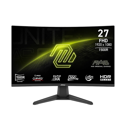 რკალური მონიტორი - Msi Mag 276CF-E20 - 27 Inch / FHD / VA / 200 Hz / 0.5 Ms