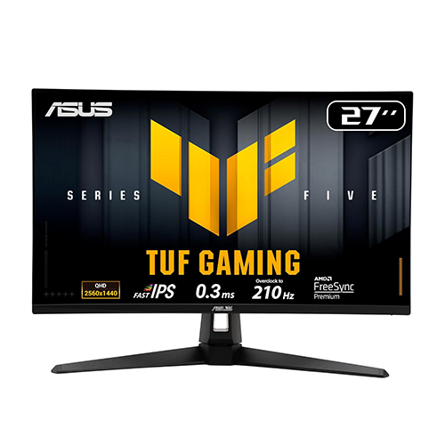 მონიტორი - Asus Tuf Gaming VG27AQ5A - 27 Inch / 2K / IPS / 210 Hz / 0.3 Ms