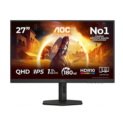 მონიტორი - Aoc Q27G4XF/01 - 27 Inch / 2K / IPS / 180 Hz / 1 Ms