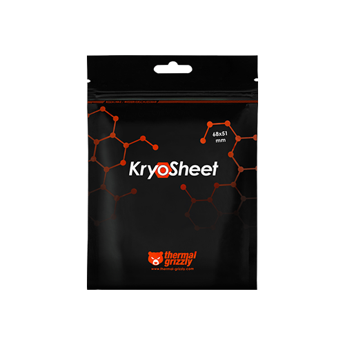 თერმო ბალიში - Thermall Grizzly KryoSheet 0.2 mm 68x51 mm