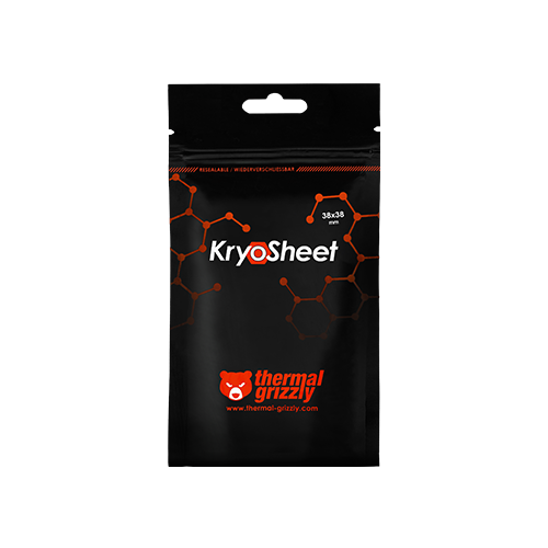 თერმო ბალიში - Thermall Grizzly KryoSheet 0.2 mm 38x38 mm