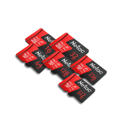 მეხსიერება - Micro SD Card Netac 256 GB + Adapter P500 Extreme Pro