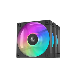 ქეისის გაგრილება - Deep Cool FD12 - 3x120 Fan ARGB Black