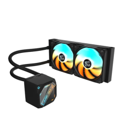 პროცესორის წყლის გაგრილება - Gigabyte Gaming 240 mm ARGB Black