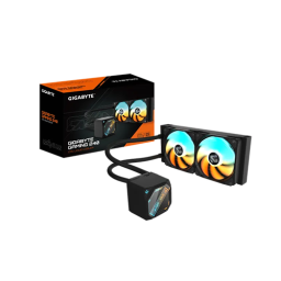 პროცესორის წყლის გაგრილება - Gigabyte Gaming 240 mm ARGB Black