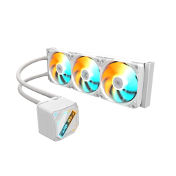 პროცესორის წყლის გაგრილება - Gigabyte Gaming 360 mm ARGB White Ice