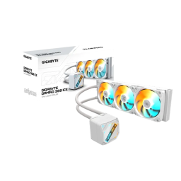 პროცესორის წყლის გაგრილება - Gigabyte Gaming 360 mm ARGB White Ice