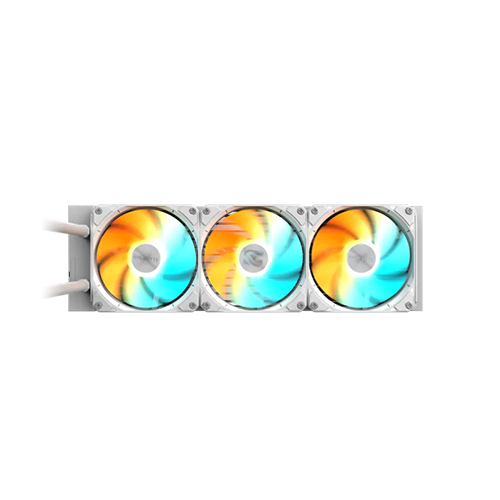 პროცესორის წყლის გაგრილება - Gigabyte Gaming 360 mm ARGB White Ice