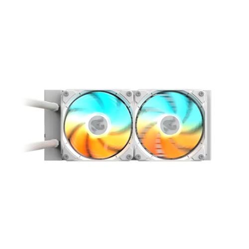 პროცესორის წყლის გაგრილება - Gigabyte Gaming 240 mm ARGB White Ice