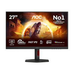 მონიტორი - Aoc Q27G4ZR/01 - 27 Inch / 2K / IPS / 260 Hz / 0.3 Ms