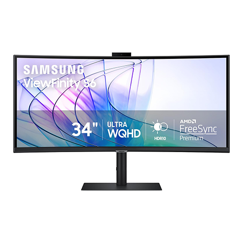 მონიტორი - Samsung ViewFinity S6 LS34C650VAIXCI - 34 Inch / UWQHD / VA / 100 Hz / 5 Ms