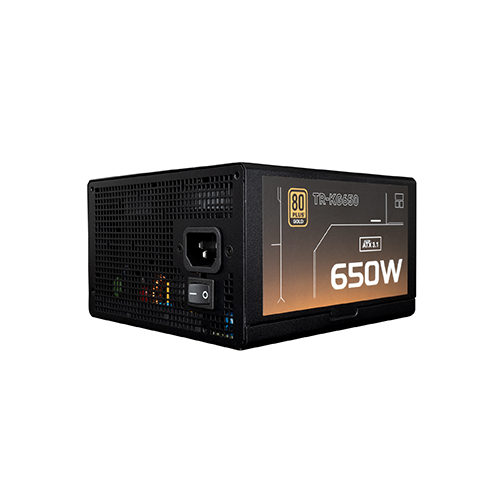 კვების ბლოკი - Thermal Right KG-650 650 Watt 80 Plus Gold Full Modular Black