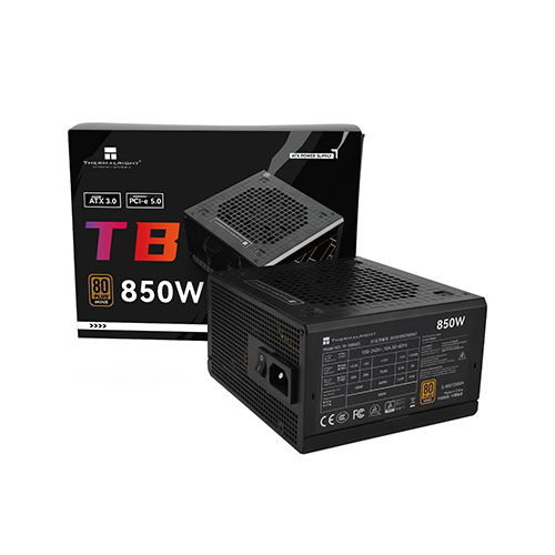 კვების ბლოკი - Thermal Right TB-850S 850 Watt 80 Plus Bronze
