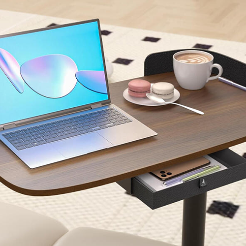 კომპიუტერის მაგიდა - Xiaomi Pneumatic Height Adjustable Table ETD2 Dark Walnut