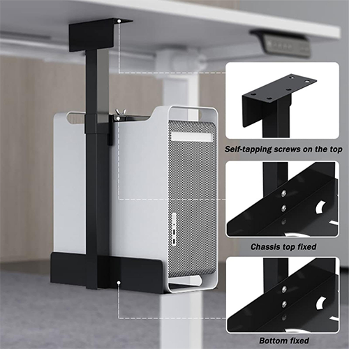 ქეისის სამაგრი - Vertex VX-UMCS-02B Easy Set-Up Under-Desk / Wall CPU Holder