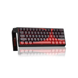 მექანიკური კლავიატურა - Aula Win 60 Max Magnetic Switch Black-Red