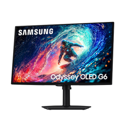 მონიტორი - Samsung Odyssey G6 LS27HG610SIXCI - 27 Inch / 2K / OLED / 240 Hz / 0.03 Ms