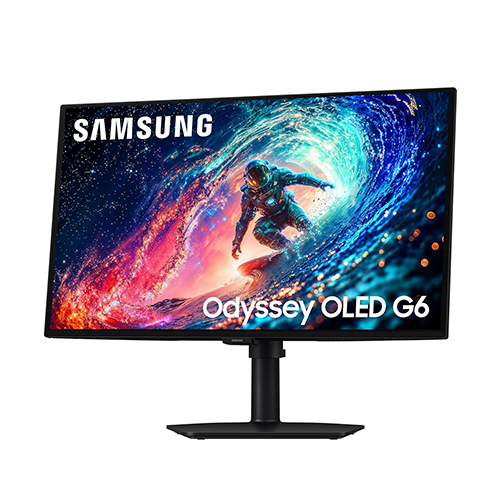 მონიტორი - Samsung Odyssey G6 LS27HG610SIXCI - 27 Inch / 2K / OLED / 240 Hz / 0.03 Ms